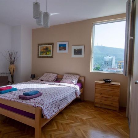 Green paradise square apartment Skopje Extérieur photo