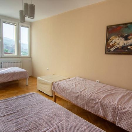 Green paradise square apartment Skopje Extérieur photo